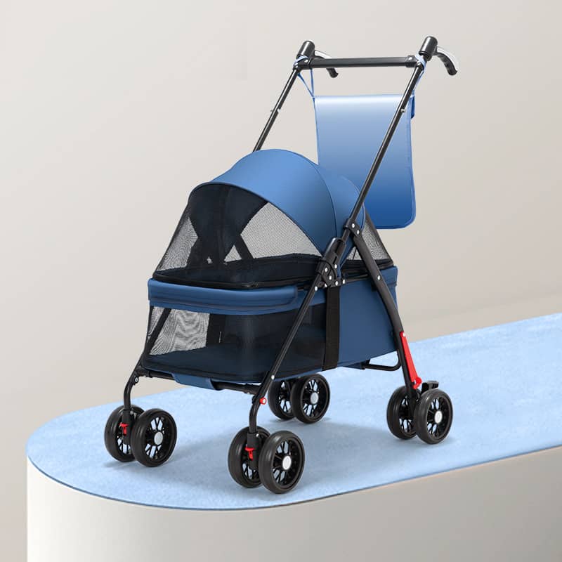 Poussette pour chien tout terrain - Lapattedorée