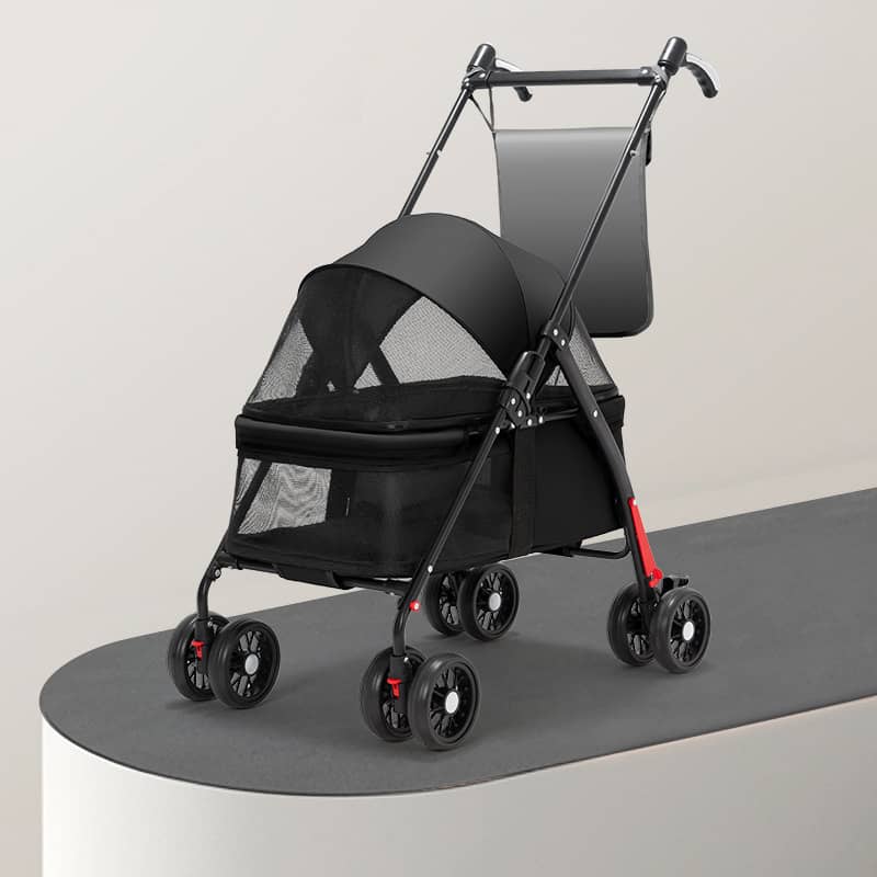 Poussette pour chien tout terrain - Lapattedorée