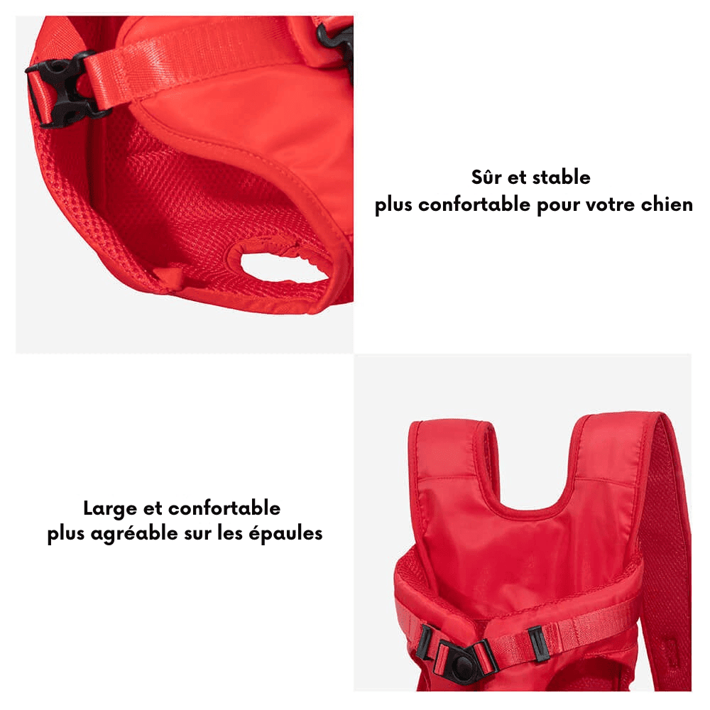Sac à dos pour chien - Lapattedorée