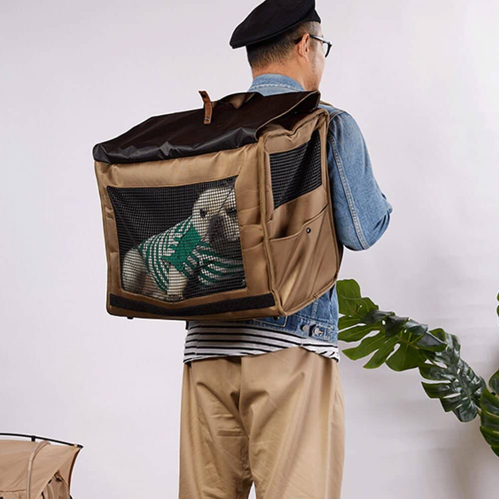Sac à dos pour chien de voyage - Lapattedorée