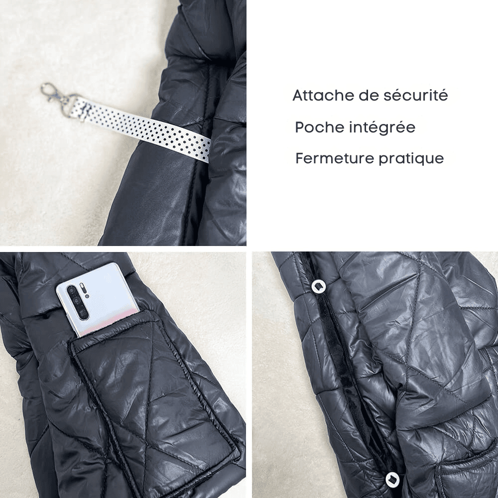 Sac en bandoulière pour chien - Lapattedorée