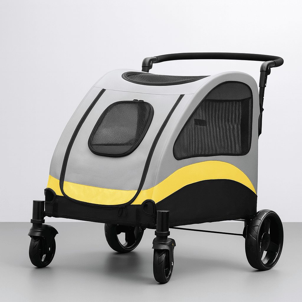 Poussette pour grand chien - Lapattedorée