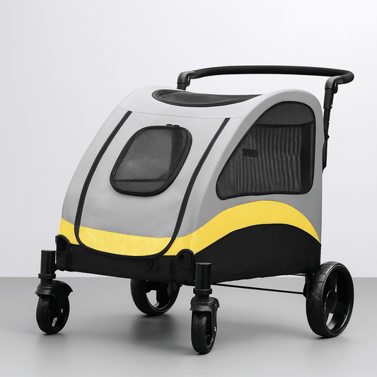 Poussette pour grand chien - Lapattedorée