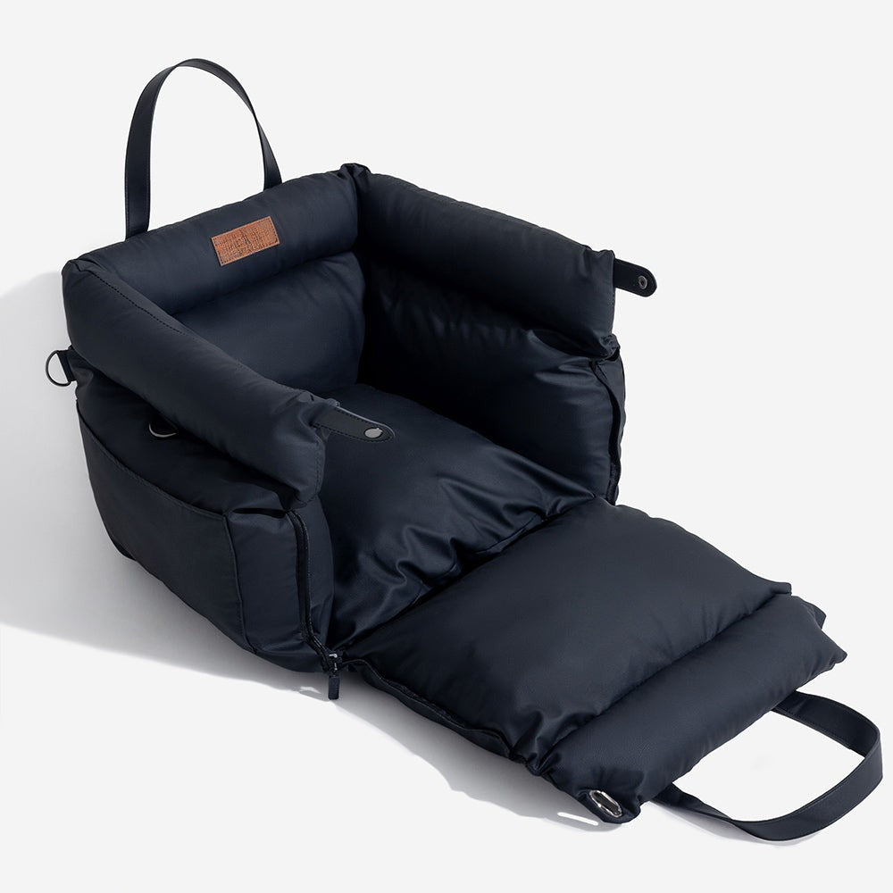panier pour chien en similicuir pour siège auto