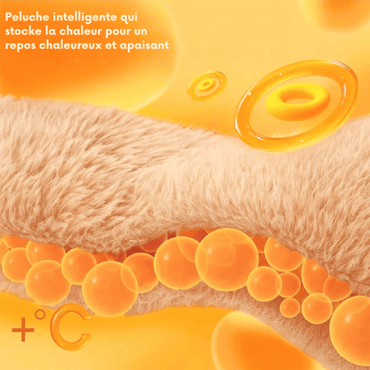 Lit orthopédique pour chien en similicuir - Lapattedorée