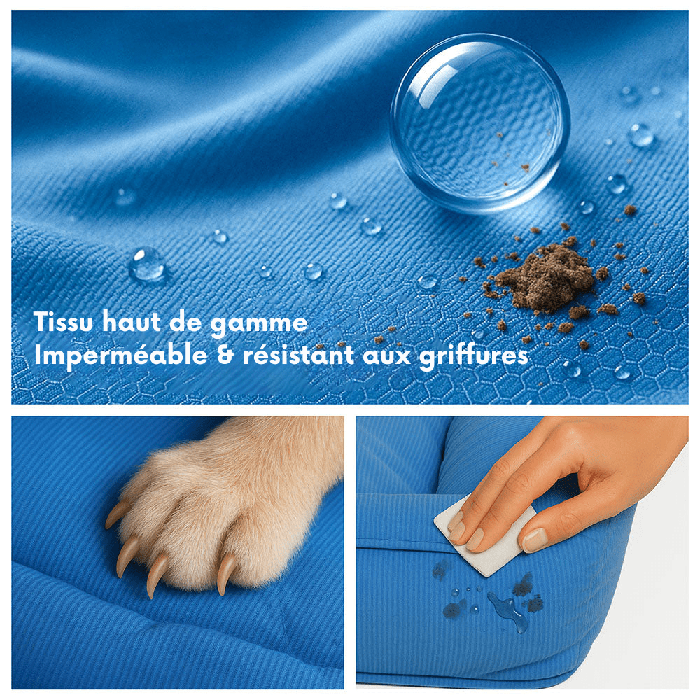 Panier orthopédique pour chien Imperméable - Lapattedorée