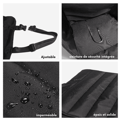 Siège auto chien - Lapattedorée