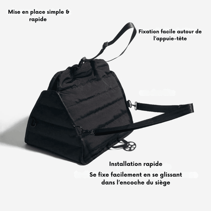 Siège auto chien - Lapattedorée