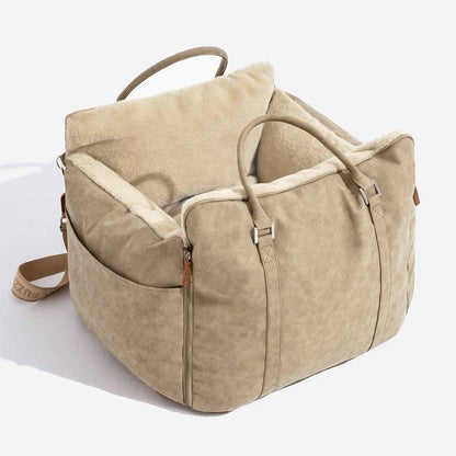 Siège auto pour chien moelleux - Lapattedorée