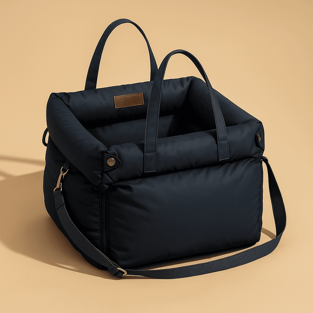 Siège  auto pour petit chien - Lapattedorée