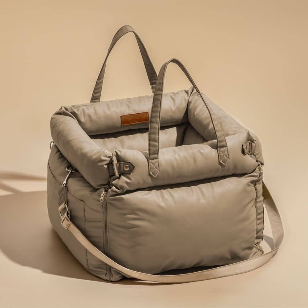 Siège  auto pour petit chien - Lapattedorée