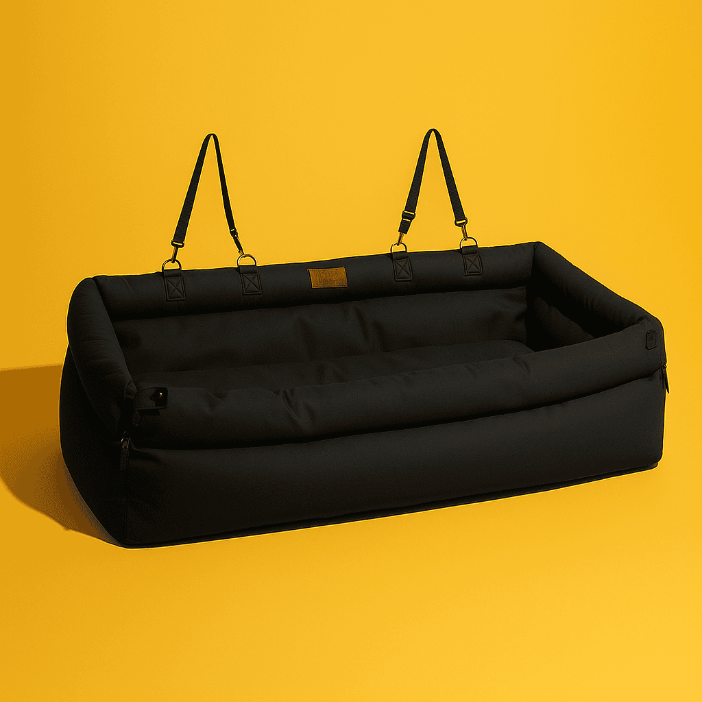 Siège auto pour grand chien - Lapattedorée